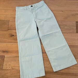 GAP Women's Light Green Wide Leg Pants